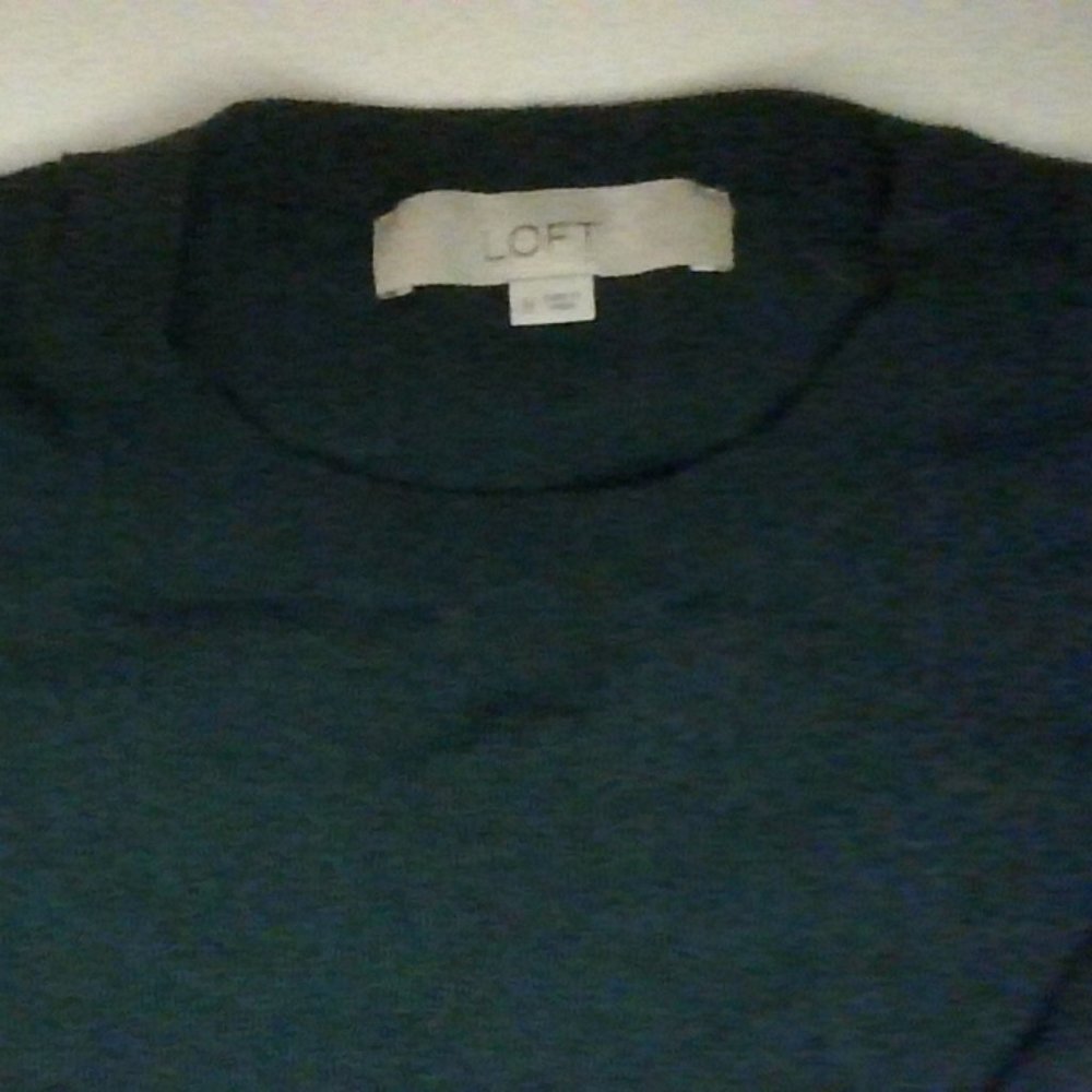 Green LOFT sweater